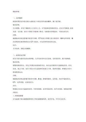 眼科学资料：眼眶肿瘤.docx