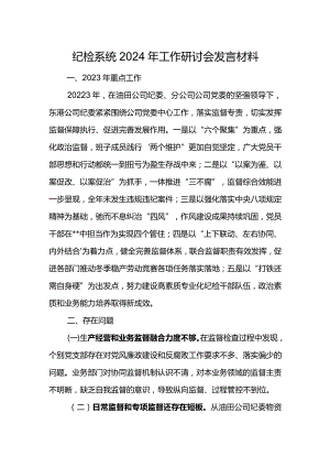 纪检系统2024年工作研讨会发言材料8.docx