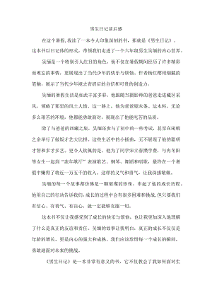 男生日记读后感.docx