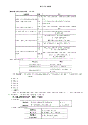 税务师考试-(法律)第43讲_占有的分类、占有的取得与消灭、占有的保护效力.docx