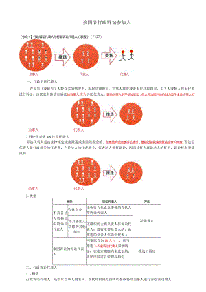 税务师考试-(法律)第25讲_行政诉讼代表人与行政诉讼代理人、行政诉讼证据的种类.docx