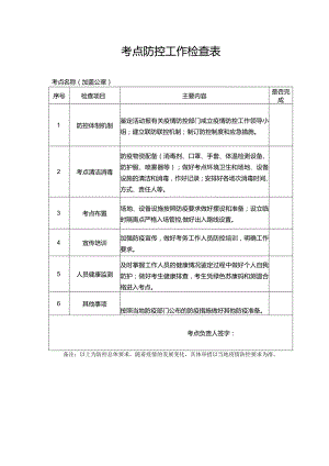 考点防控工作检查表.docx