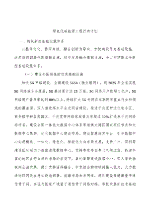 绿色低碳能源工程行动计划.docx
