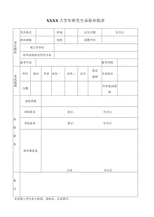 硕士录取审批表.docx