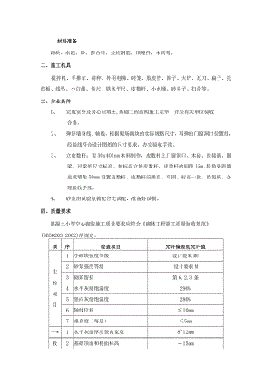 砌块砌筑工程施工工艺.docx