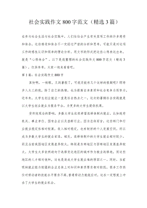 社会实践作文800字范文(精选3篇).docx