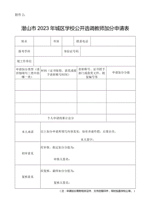 金安区招职中小学教师报名登记表.docx