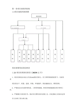 项目管理部门的结构和职责.docx