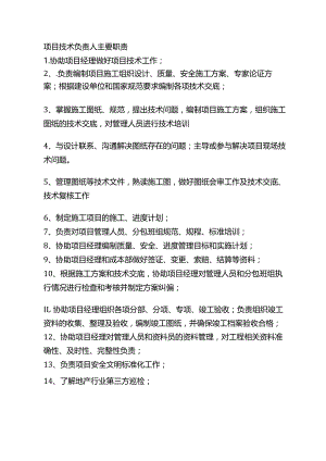 项目技术负责人主要职责.docx