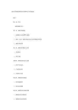 魅力蓝色东郊城堡酒吧街项目全面运营计划.docx