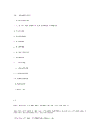 项目部生产安全规定.docx