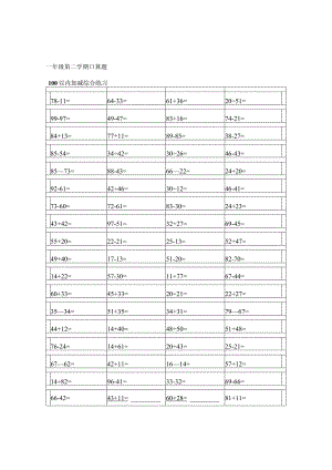100以内加减法2.docx