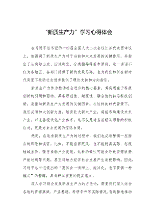 加快形成新质生产力心得体会发言6篇.docx