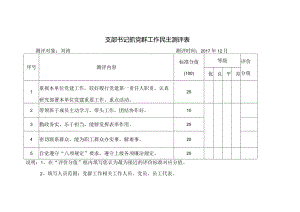 党群工作考核民主测评表.docx
