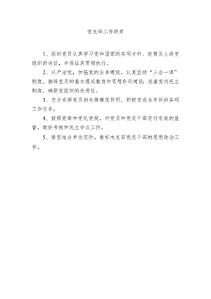 党支部工作职责.docx