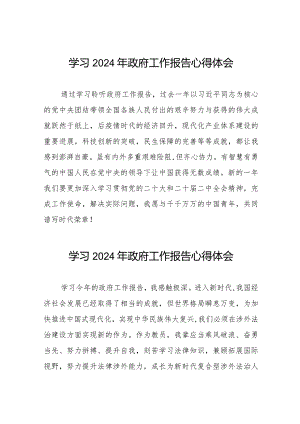 2024两会李强总理作《政府工作报告》的心得体会35篇.docx