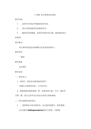 2022年苏教版小学劳动六年级下册第12册教案.docx