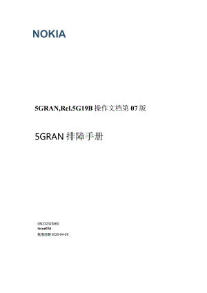 NSN5GRAN排障手册.docx