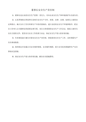 董事长安全生产责任制.docx