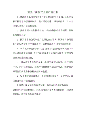 放焦工岗位安全生产责任制.docx