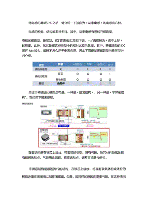 各种功率电感的特征.docx