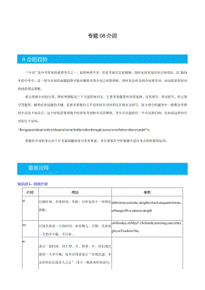 专题08介词-解析版.docx