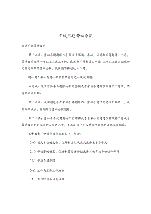 有试用期劳动合同.docx