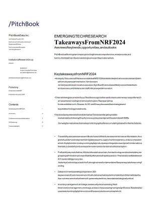 PitchBook-NRF2024的收获（英文版本).docx
