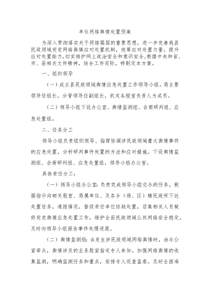 单位网络舆情处置预案.docx