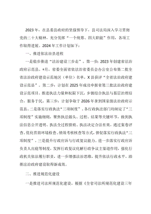 2024年县司法局工作计划.docx