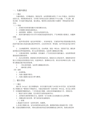 头脑风暴法与德尔菲法.docx