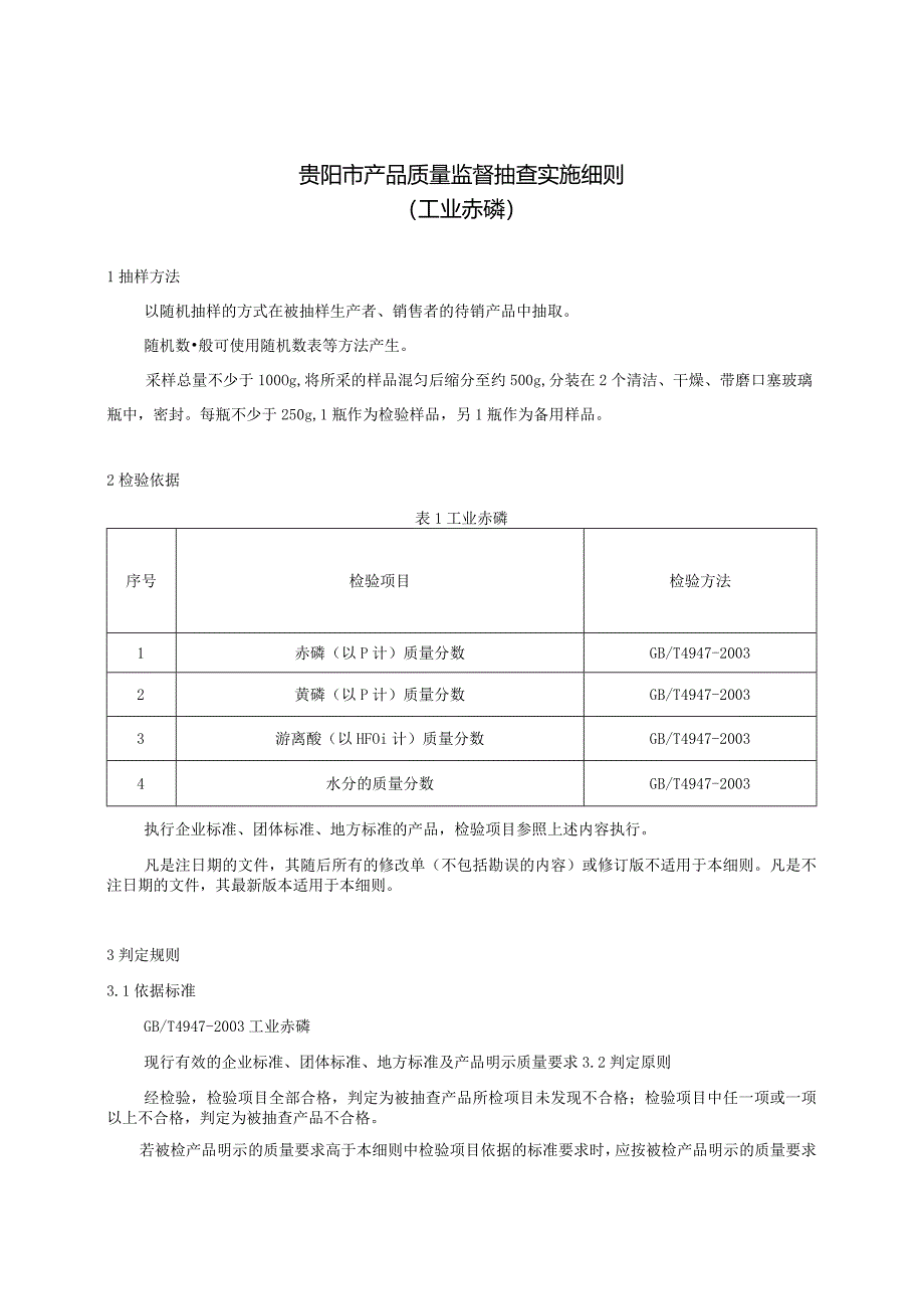 53.贵阳市产品质量监督抽查实施细则(工业赤磷).docx_第1页