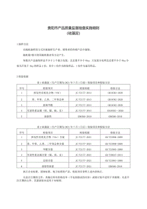 66.贵阳市产品质量监督抽查实施细则（硅藻泥）.docx