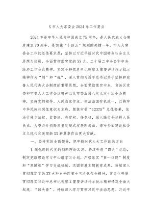 X市人大常委会2024年工作要点.docx