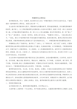师德师风心得体会.docx