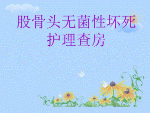 股骨头无菌性坏死护理查房图文.ppt