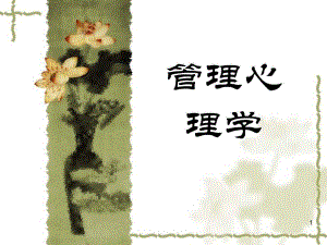 管理心理学的对象与原则.ppt