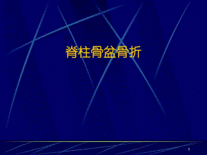 脊柱骨盆骨折.ppt