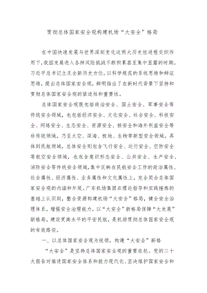 贯彻总体国家安全观构建机场“大安全”格局.docx