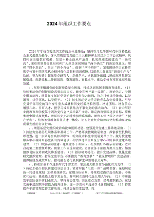 2024年组织工作要点.docx