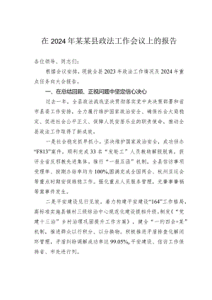 在2024年某某县政法工作会议上的报告.docx
