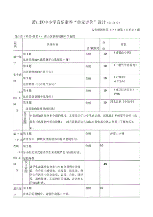 （原创）萧山区中小学音乐素养_新桐初中_俞霞.docx