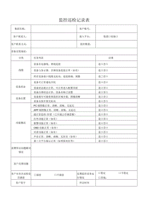 监控巡检记录表.docx