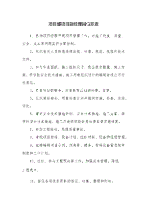项目部项目副经理岗位职责.docx