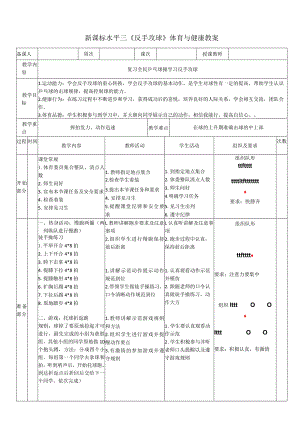 31《乒乓球反手攻球》教案模板.docx黄婉悦.docx