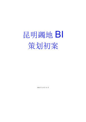 大连昆明街商业策划报告.docx