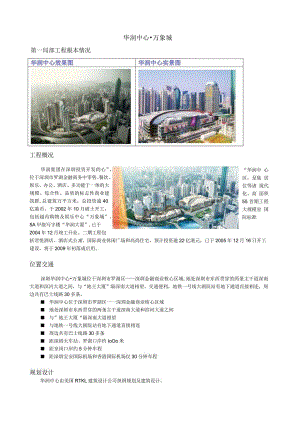 深圳万象城商业调查报告.docx
