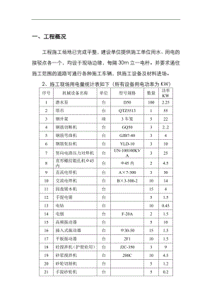 临时用电安全施工组织设计.doc