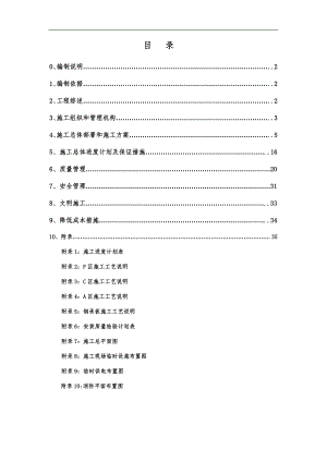 某厂房钢结构安装工程施工进度计划(案例).doc