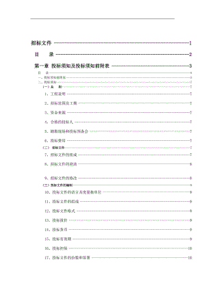某工程施工招标招标文件.doc